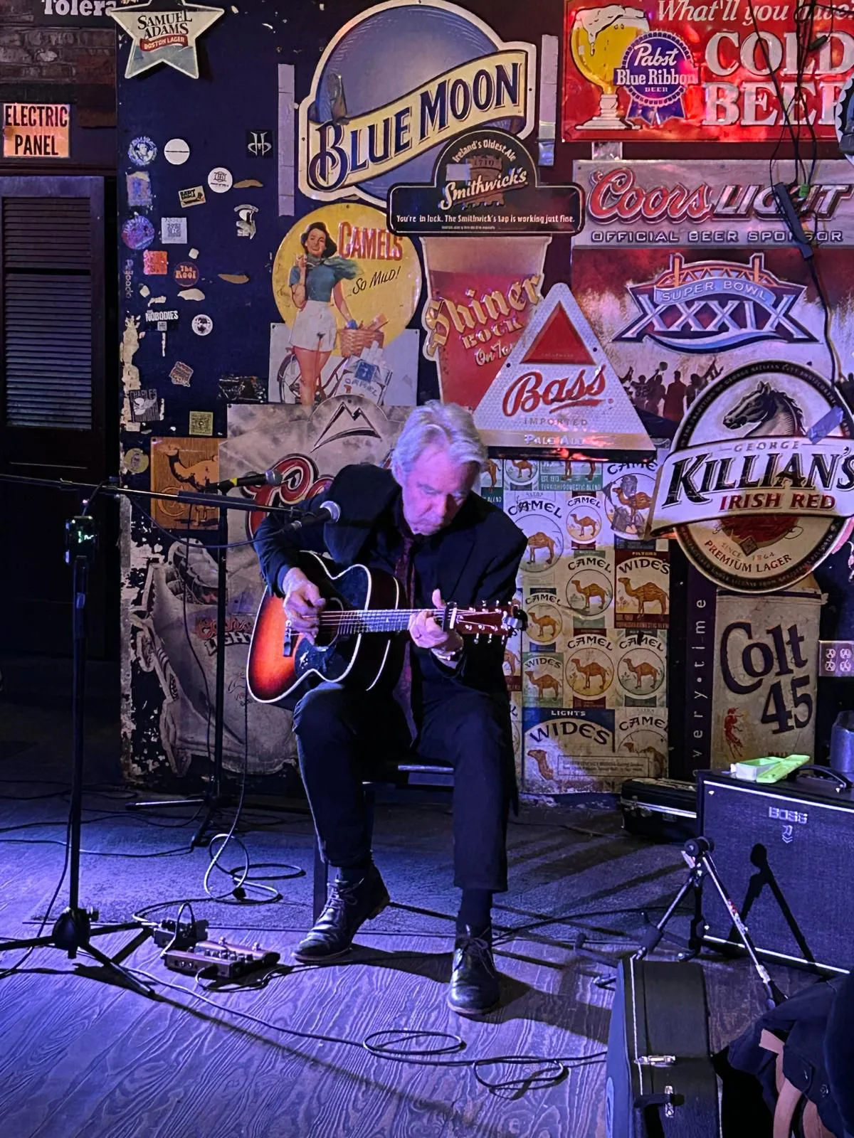 Performing at The Tap Room