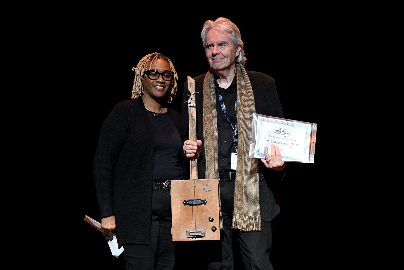 Lee Oskar Gold Prize - Best guitarist solo/duo - International Blues Challenge 2025